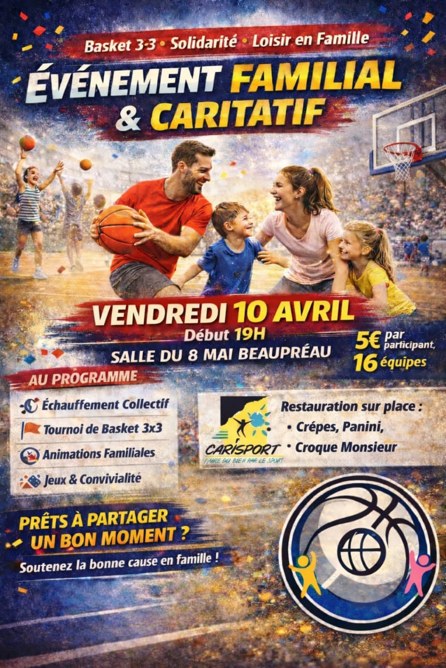 Evénement familial et caritatif