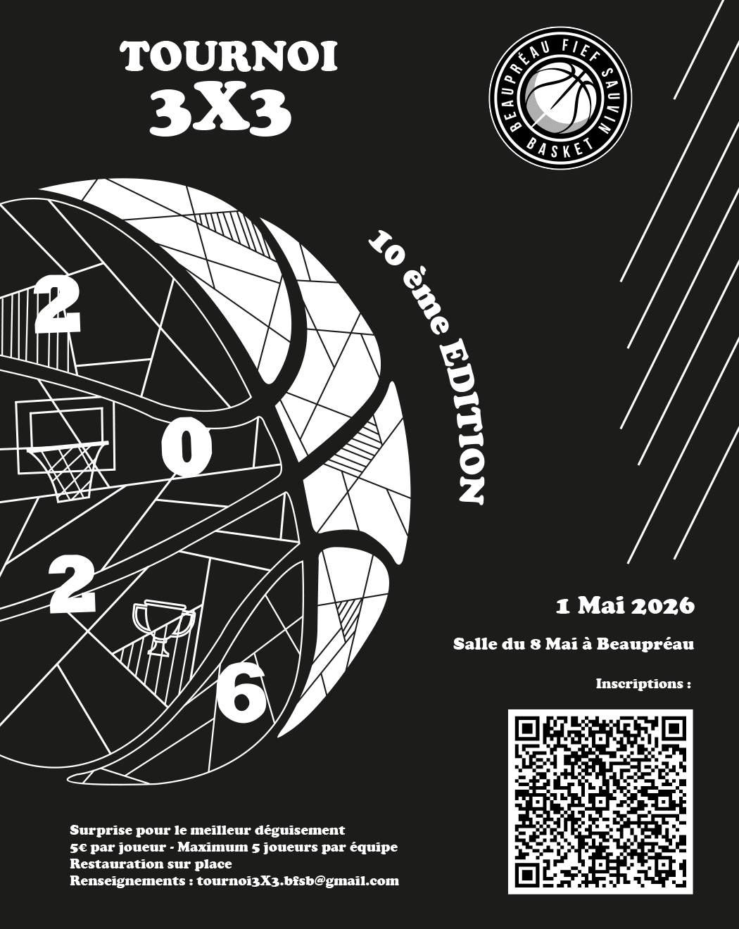 Tournoi 3×3 du 1er mai