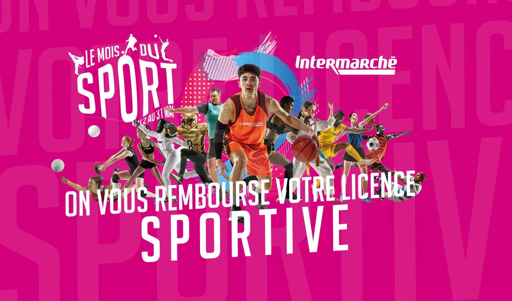Mois du sport à INTERMARCHÉ du 2 au 31 mai